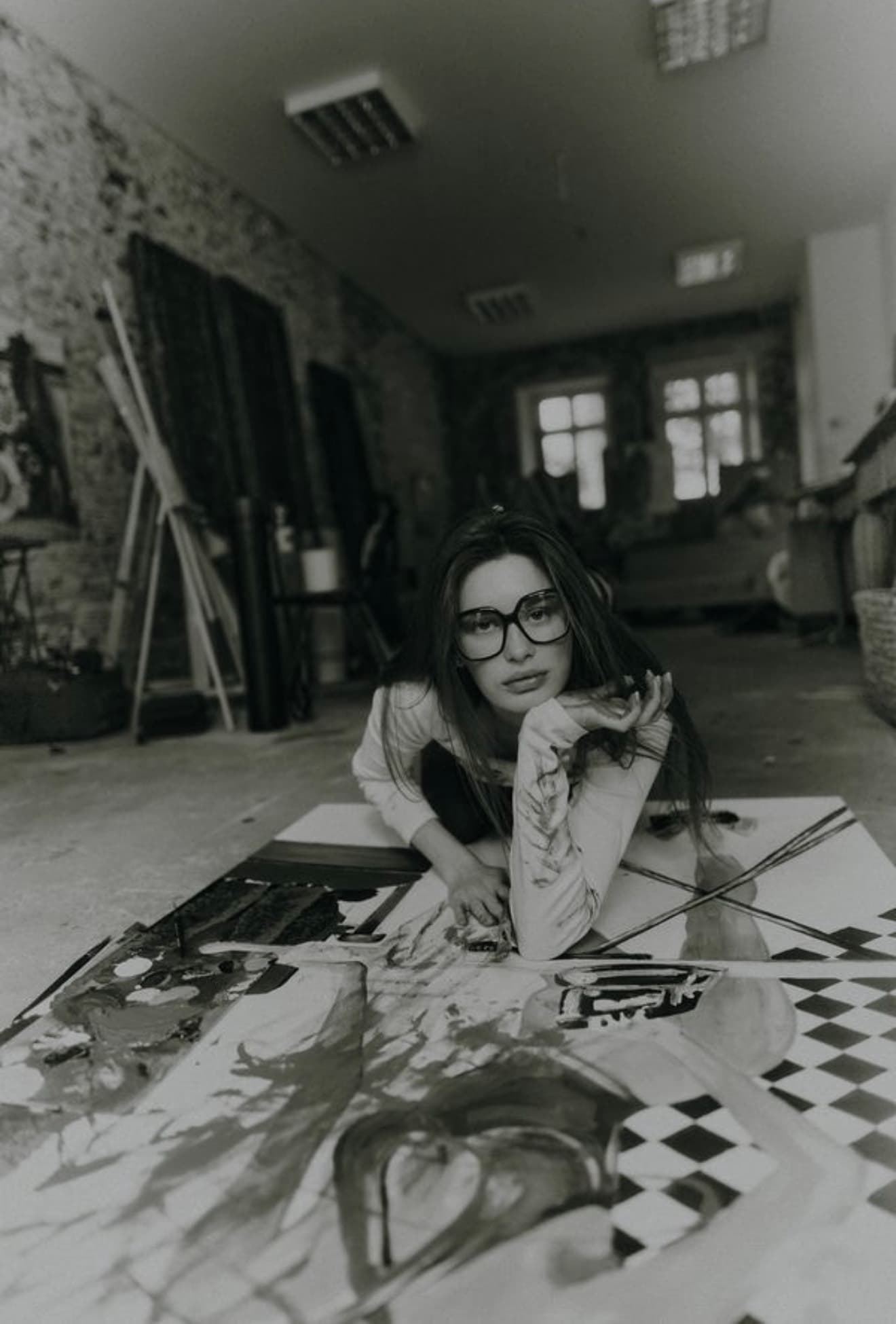 Fine art painting background